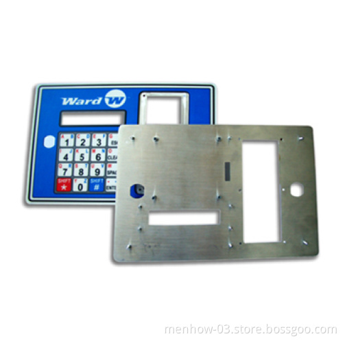 Membrane Switch, Membrane Overlay, Silicone Rubber Products MHMS-003